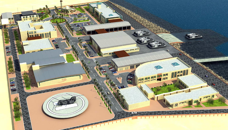 Coast Guard Headquarter with Large Marine Gallery Image