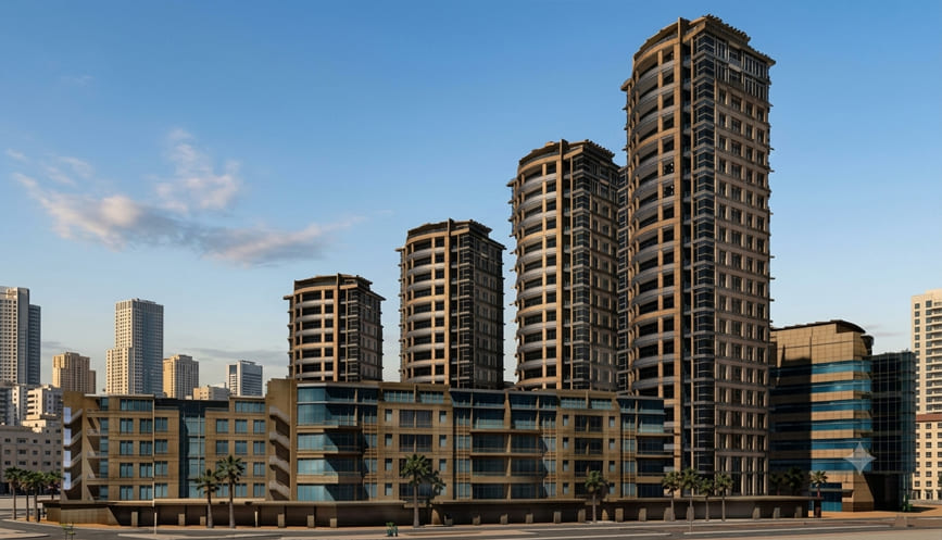 Al Watiya Commercial and Residential Complex - Kuwait City Gallery Image