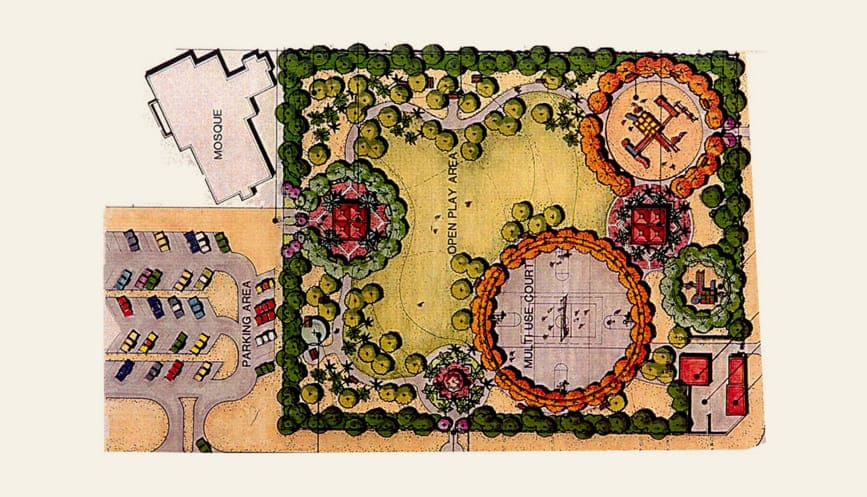 Designated Garden A B C E1 E2 E3 D3 – Kuwait Gallery Image